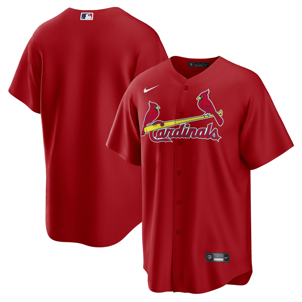 St. Louis Cardinals Nike Alternate Replica Team Jersey Red