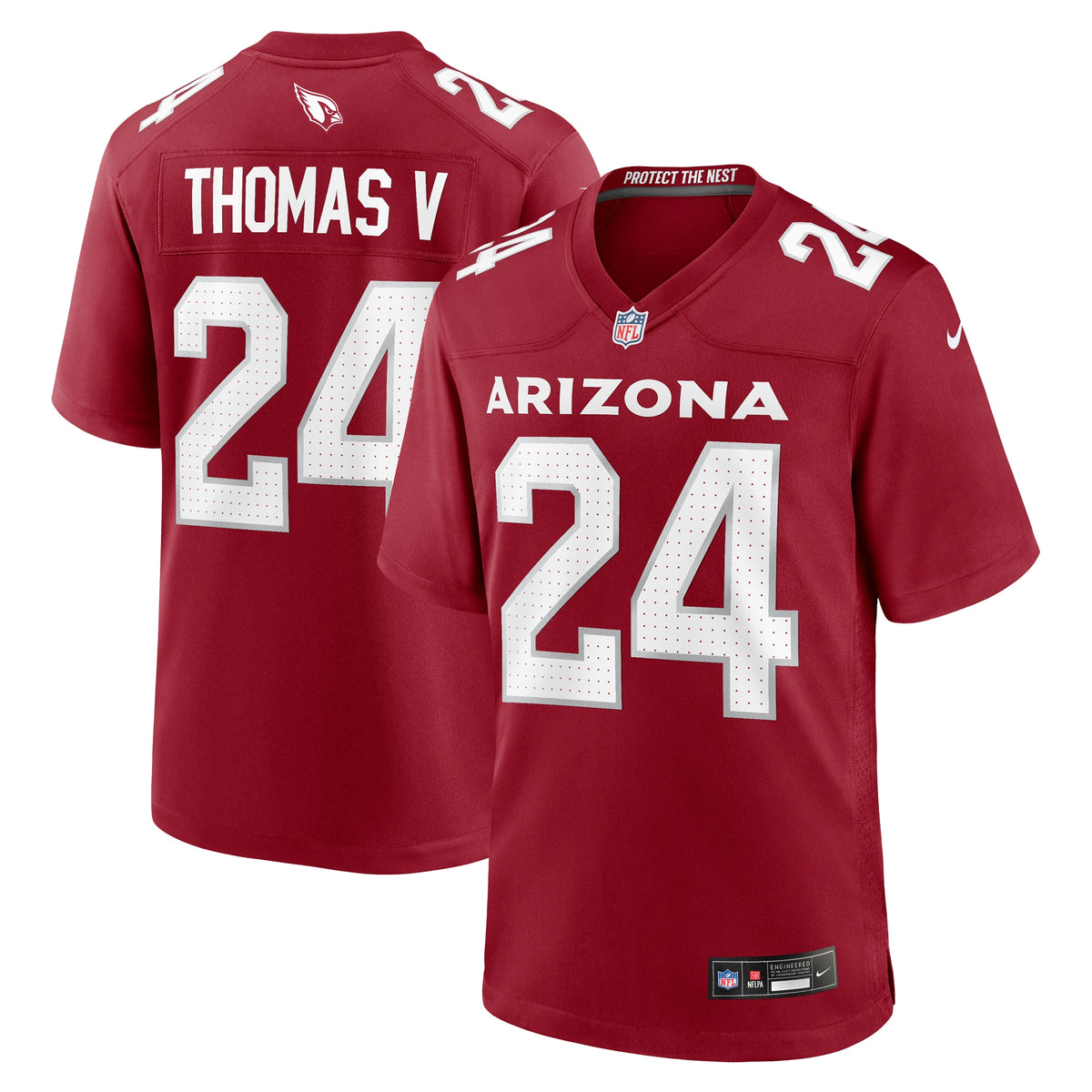 Starling Thomas V Arizona Cardinals Nike Team Game Jersey Cardinal