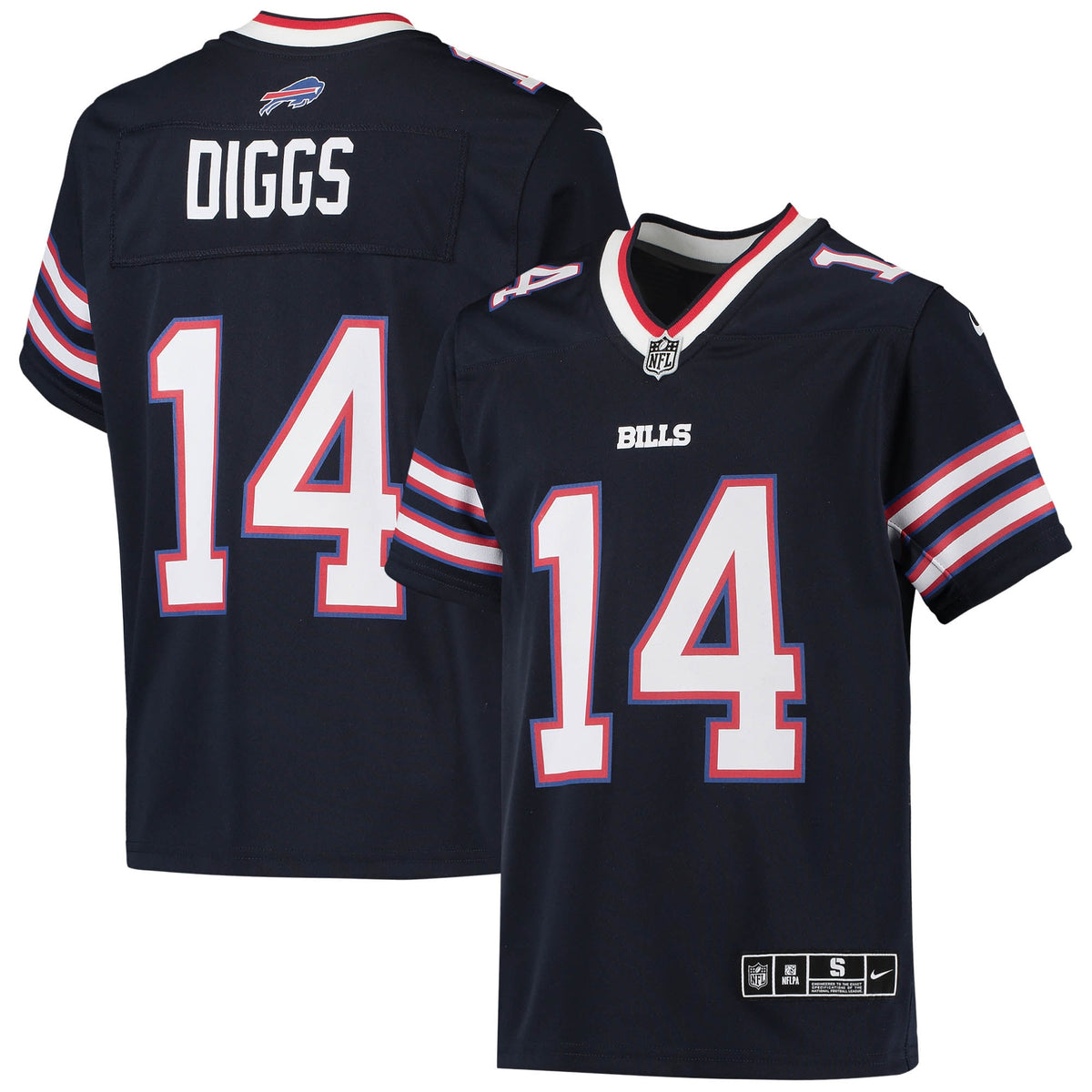 Stefon Diggs Buffalo Bills Nike Youth Inverted Team Game Jersey Navy