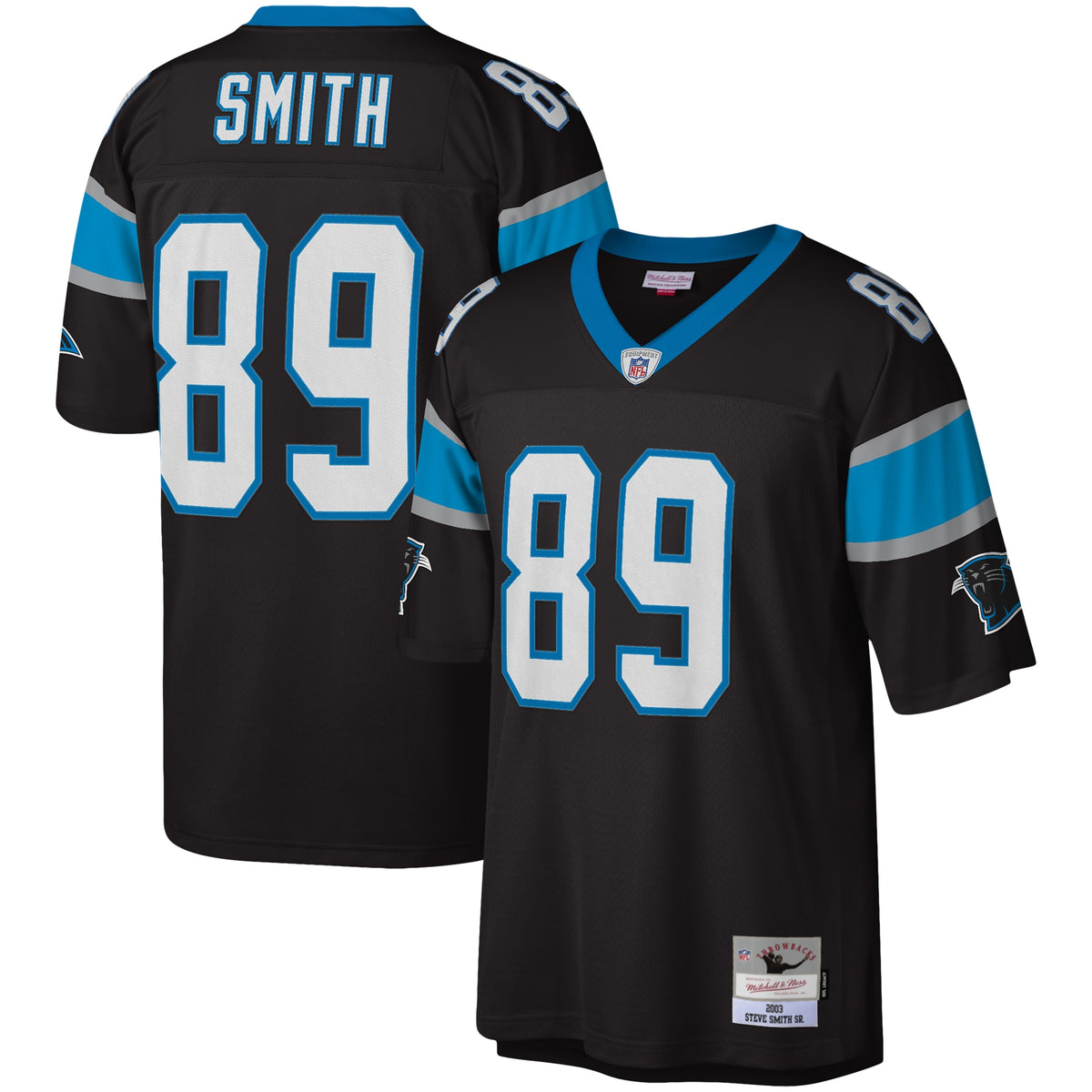 Steve Smith Carolina Panthers Mitchell Ness Legacy Replica Jersey Black