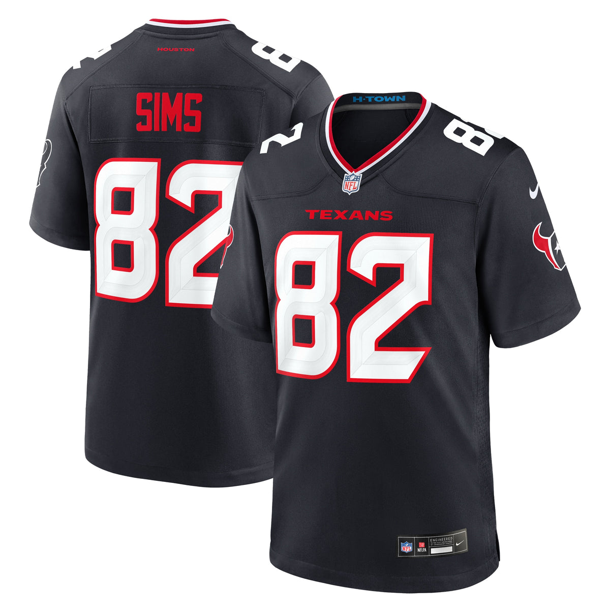 Steven Sims Houston Texans Nike Team Game Jersey Navy