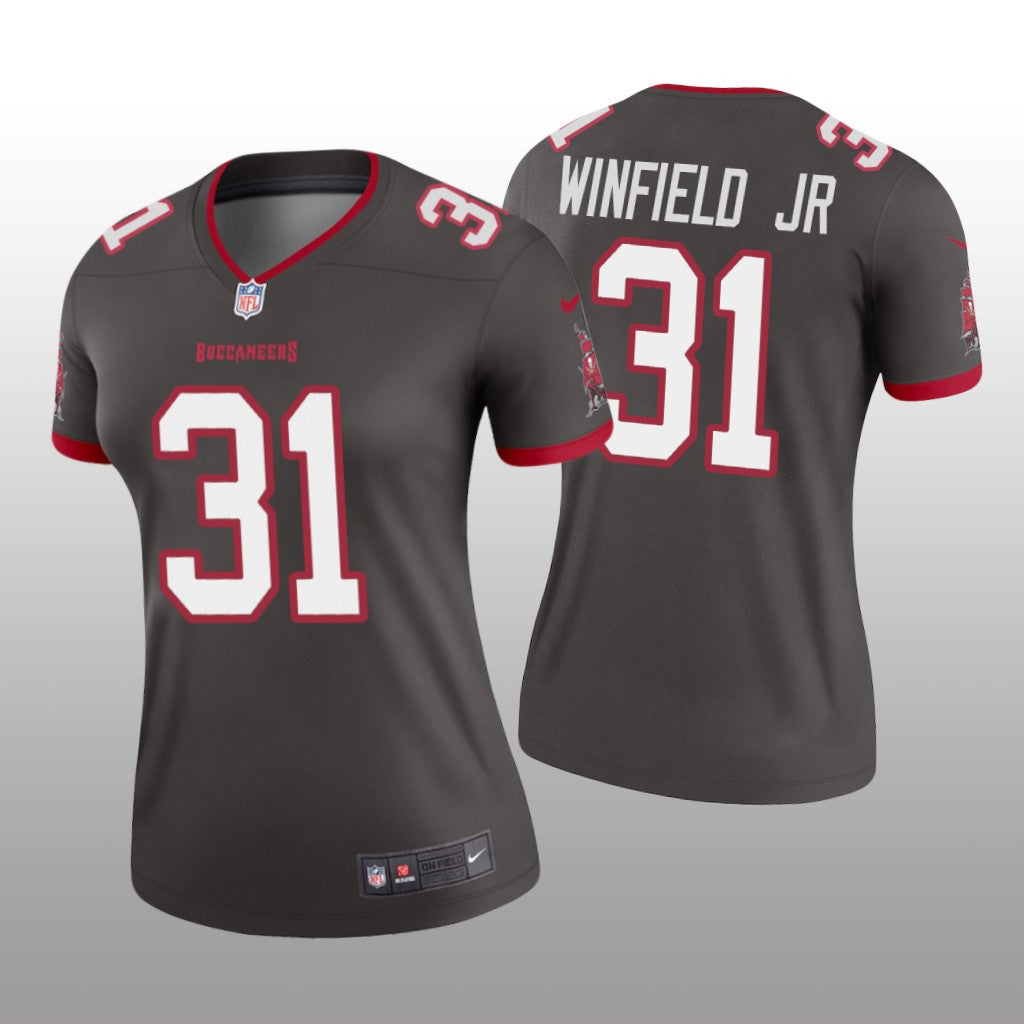 Tampa Bay Buccaneers Antoine Winfield Jr. Pewter Jersey Legend Women's