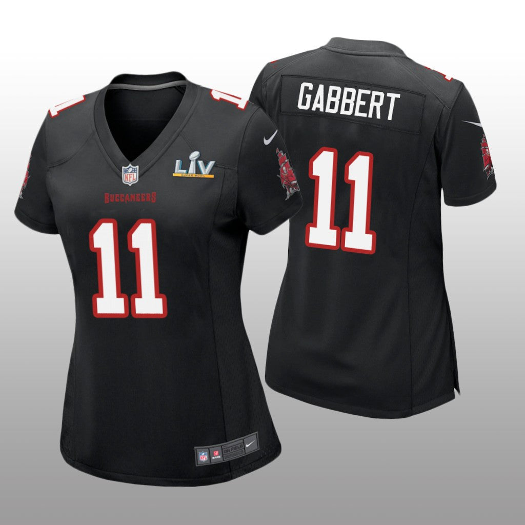 Tampa Bay Buccaneers Blaine Gabbert Black Game Fashion Jersey Super Bowl LV Women's