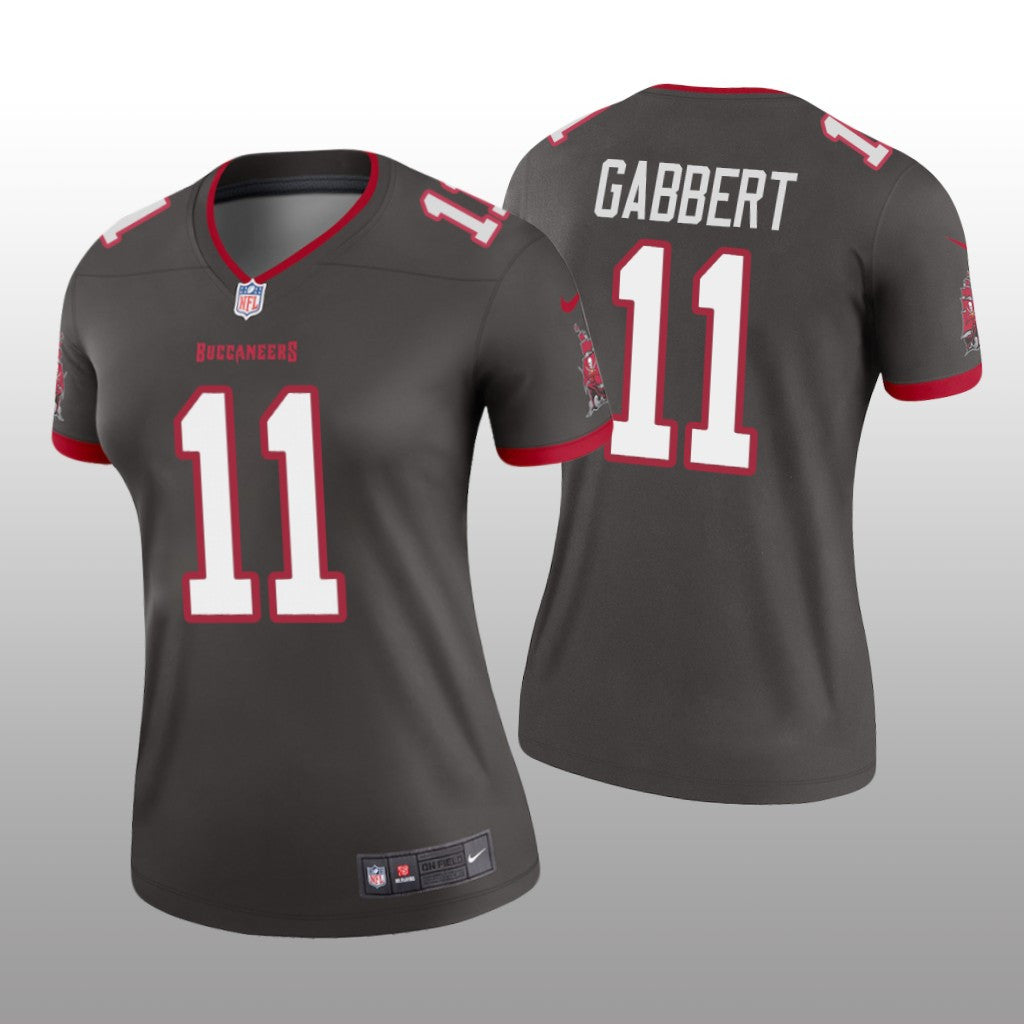 Tampa Bay Buccaneers Blaine Gabbert Pewter Jersey Legend Women's