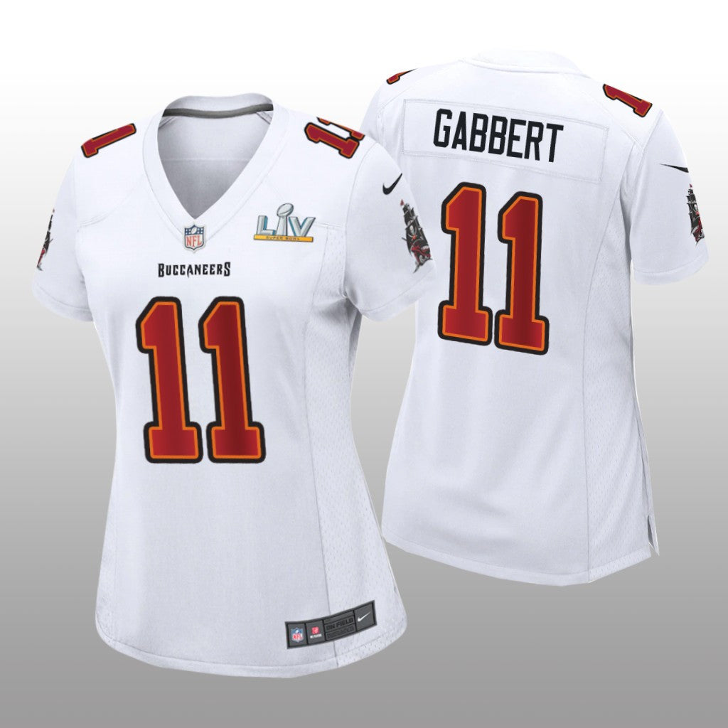 Tampa Bay Buccaneers Blaine Gabbert White Game Fashion Jersey Super Bowl LV Women's