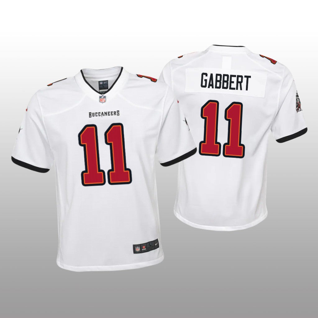 Tampa Bay Buccaneers Blaine Gabbert White Jersey Game Youth