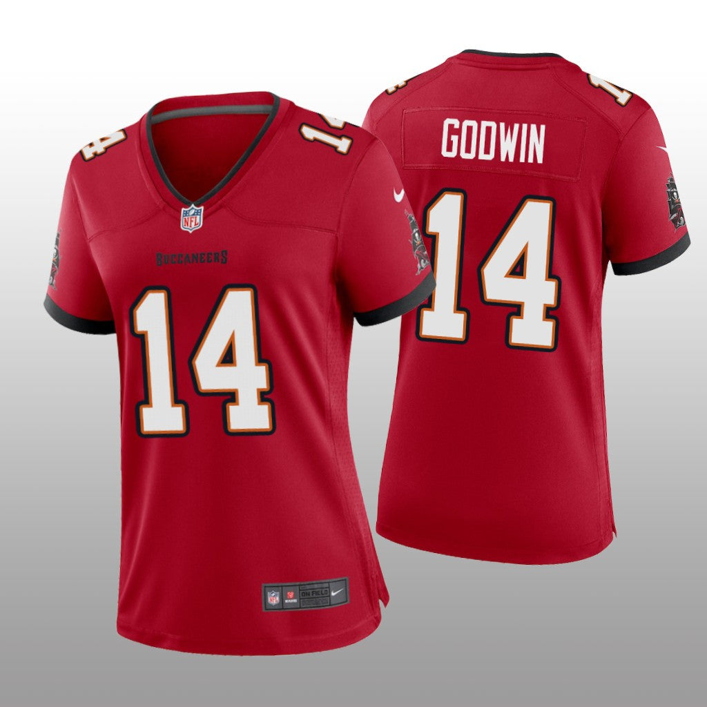 Tampa Bay Buccaneers Chris Godwin Red Jersey Game Women's