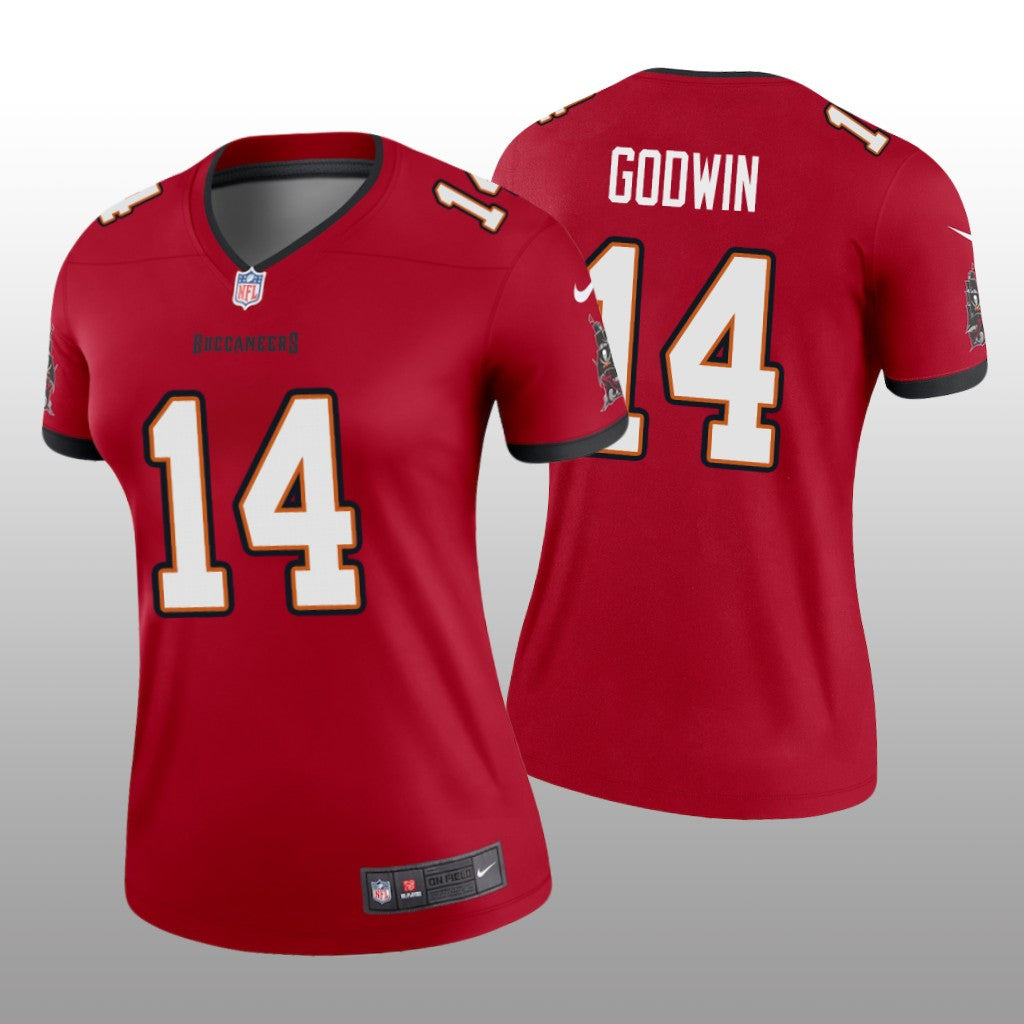 Tampa Bay Buccaneers Chris Godwin Red Jersey Legend Women's