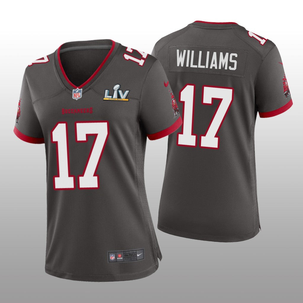 Tampa Bay Buccaneers Doug Williams Pewter Game Jersey Super Bowl LV Women's