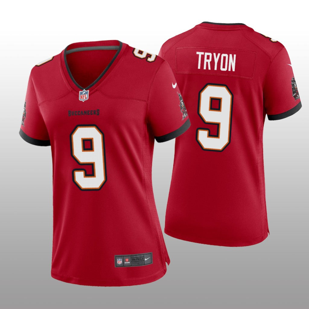 Tampa Bay Buccaneers Joe Tryon Red Jersey Game Women's