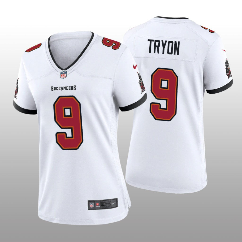 Tampa Bay Buccaneers Joe Tryon White Jersey Game Women's