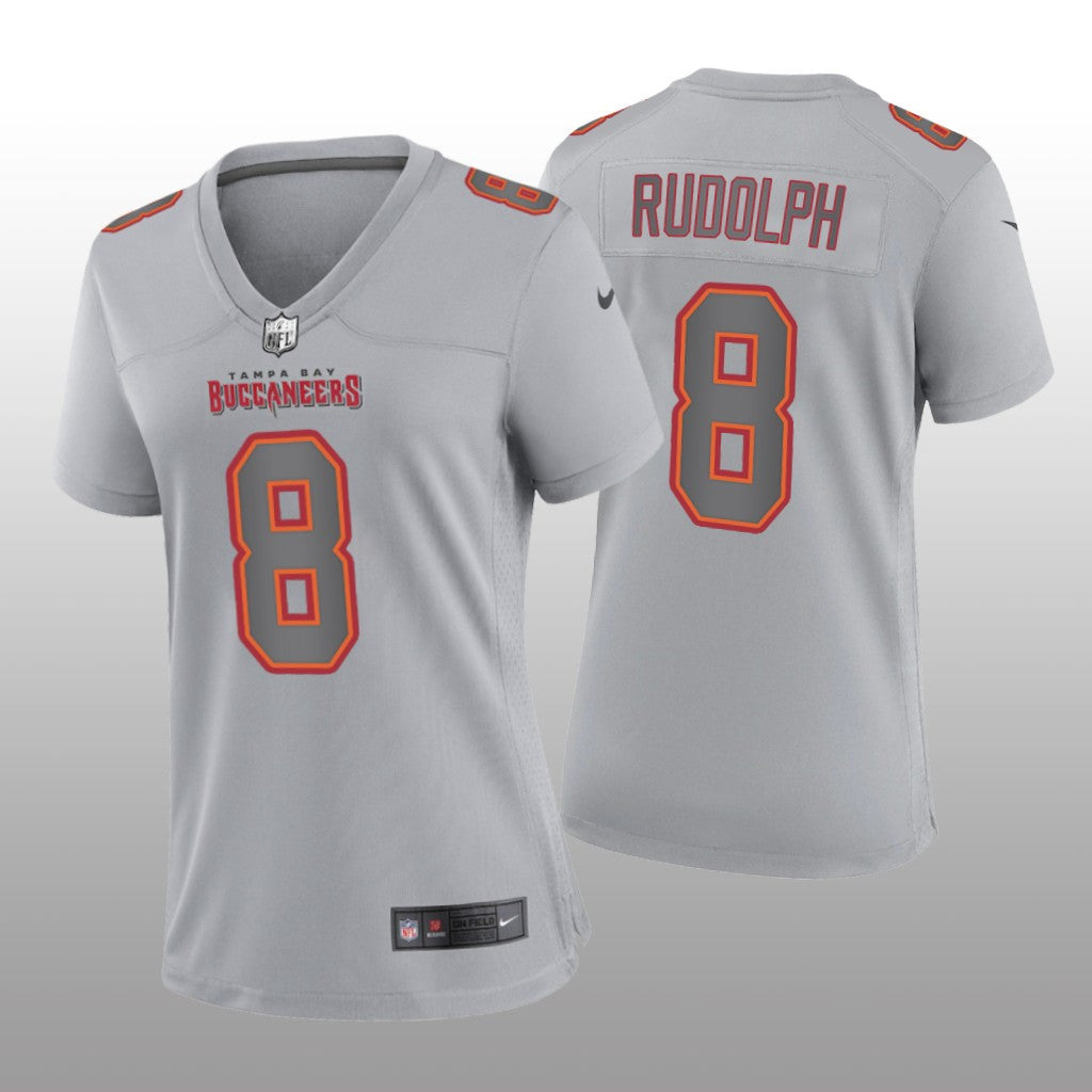Tampa Bay Buccaneers Kyle Rudolph Gray Jersey Atmosphere Fashion Game Women's