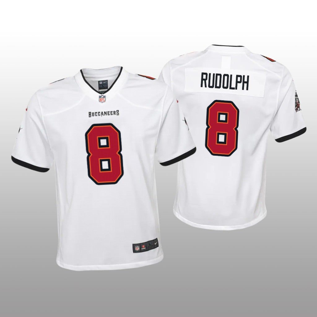 Tampa Bay Buccaneers Kyle Rudolph White Jersey Game Youth
