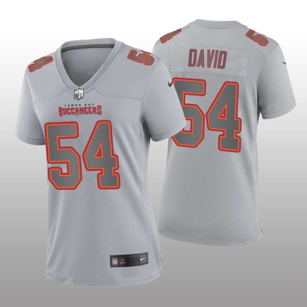 Tampa Bay Buccaneers Lavonte David Gray Jersey Atmosphere Fashion Game Women's