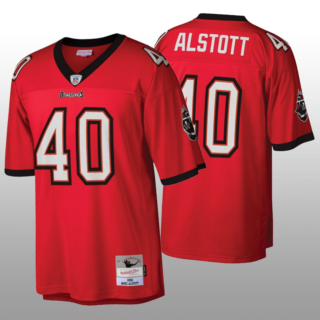 Tampa Bay Buccaneers Mike Alstott Red Vintage Jersey Men's