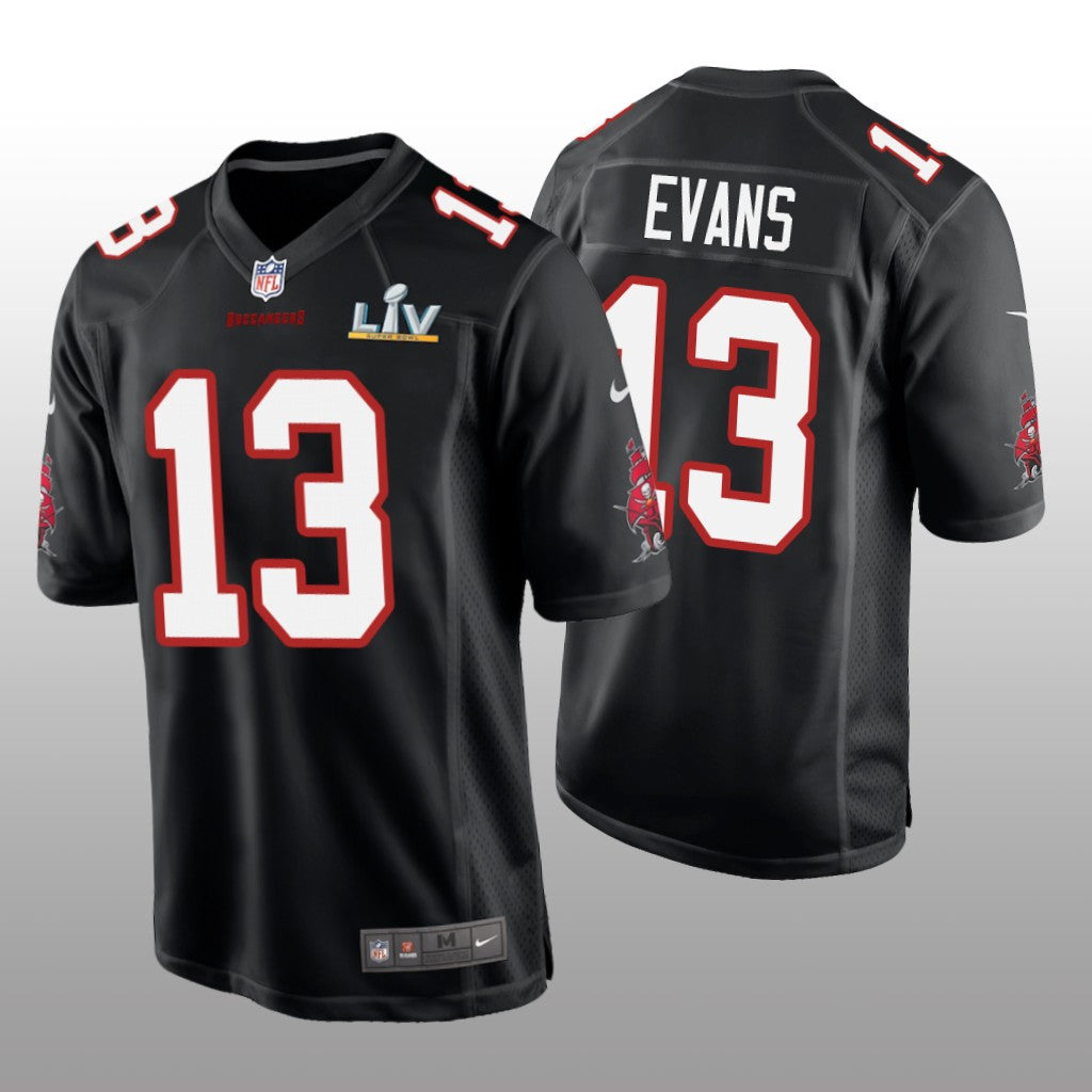 Tampa Bay Buccaneers Mike Evans Black Game Fashion Jersey Super Bowl LV Men's