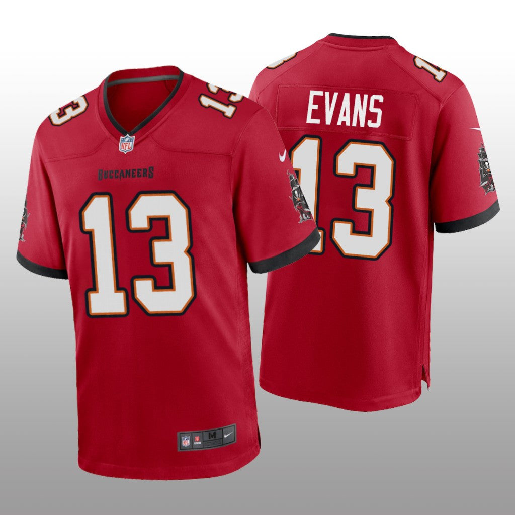 Tampa Bay Buccaneers Mike Evans Red Jersey Game Men's
