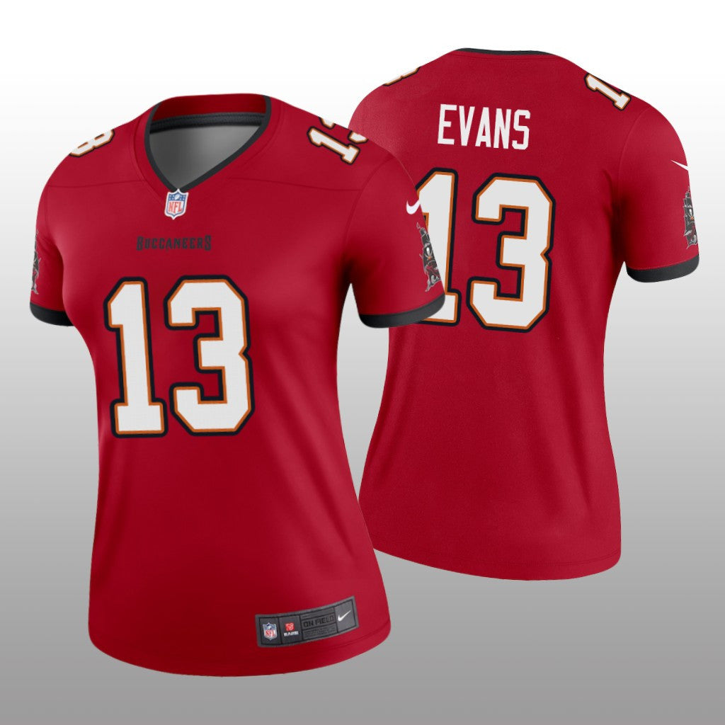 Tampa Bay Buccaneers Mike Evans Red Jersey Legend Women's