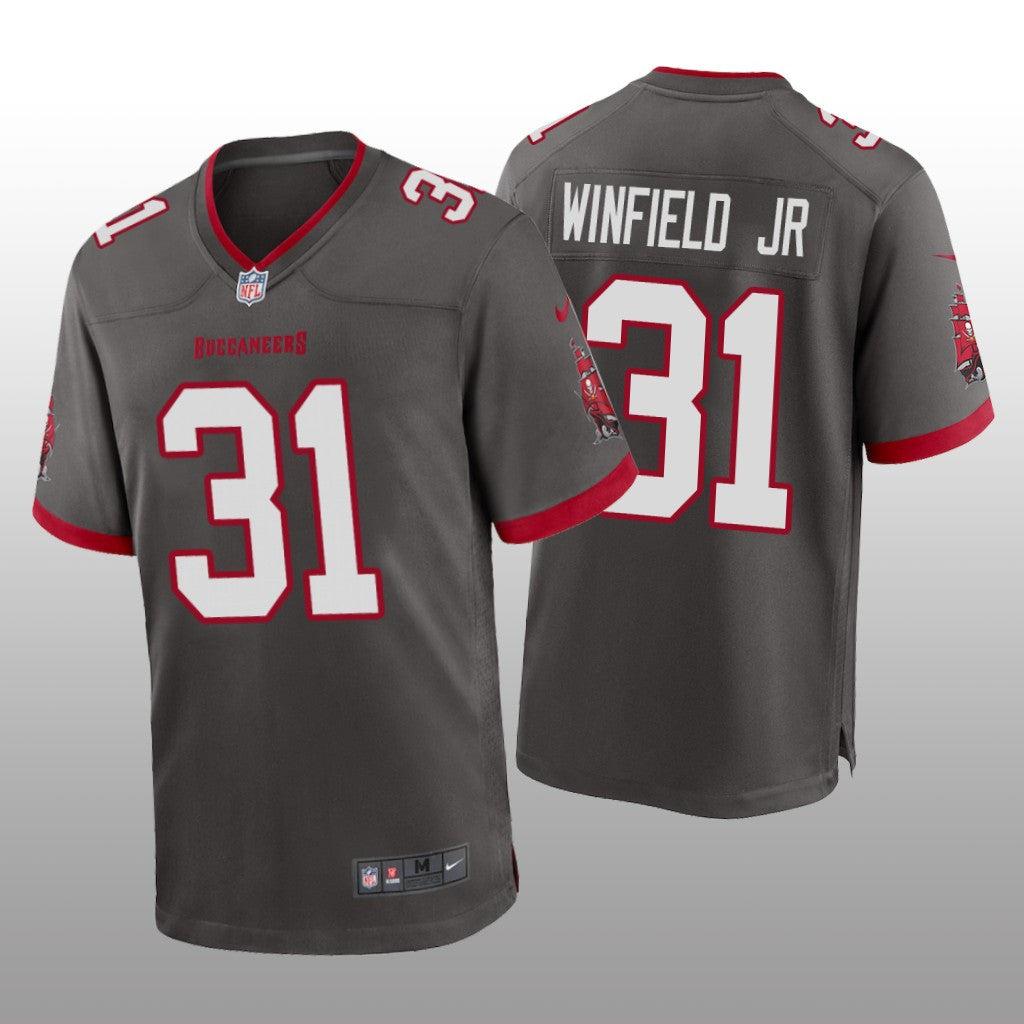 Tampa Bay Buccaneers Pewter Draft Antoine Winfield Jr. Alternate Game Jersey