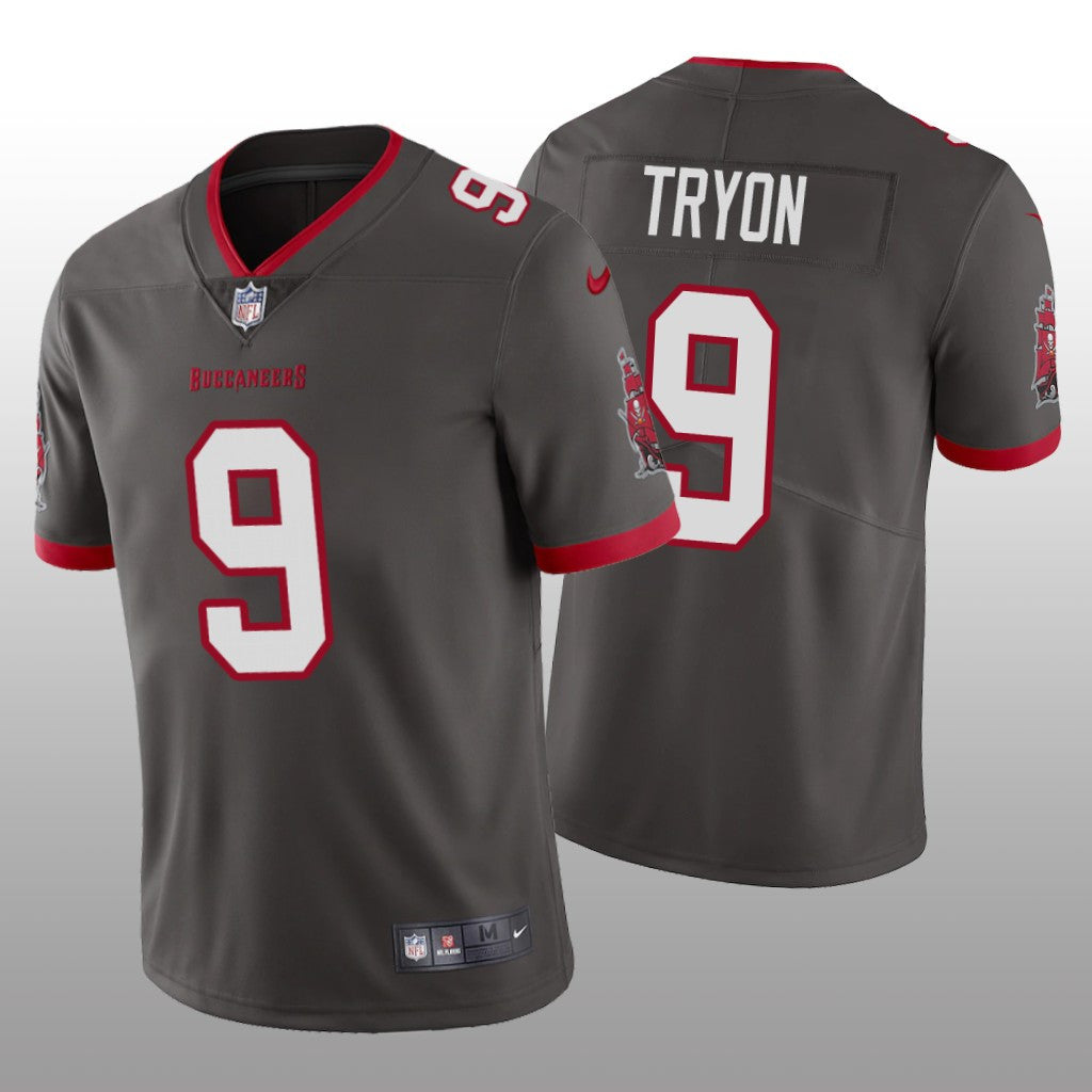 Tampa Bay Buccaneers Pewter Draft Vapor Limited Joe Tryon Jersey