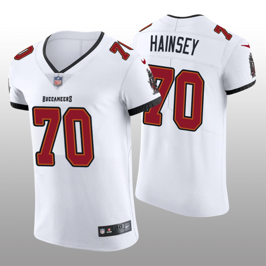 Tampa Bay Buccaneers Robert Hainsey White Jersey Vapor Elite Men's