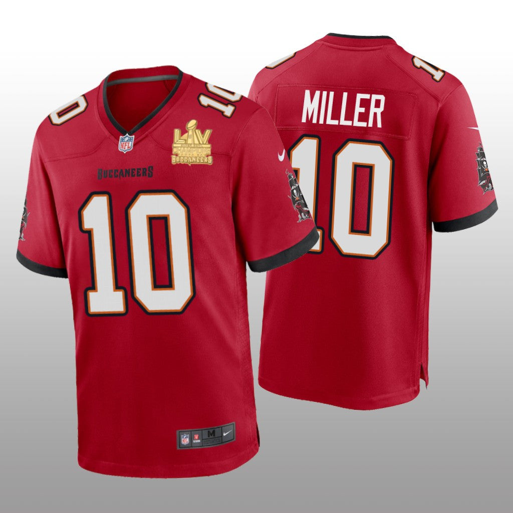 Tampa Bay Buccaneers Scotty Miller Red Game Jersey Super Bowl LV Champions Men's