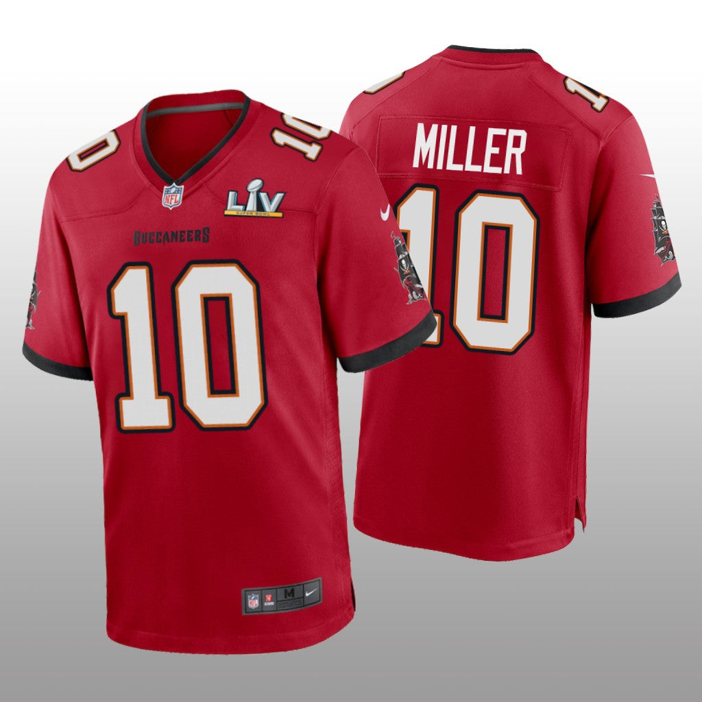 Tampa Bay Buccaneers Scotty Miller Red Game Jersey Super Bowl LV Men's
