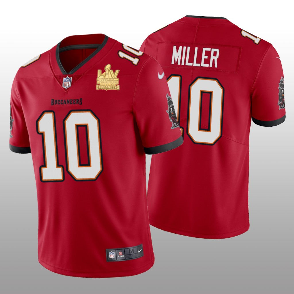 Tampa Bay Buccaneers Scotty Miller Red Vapor Limited Jersey Super Bowl LV Champions Men's