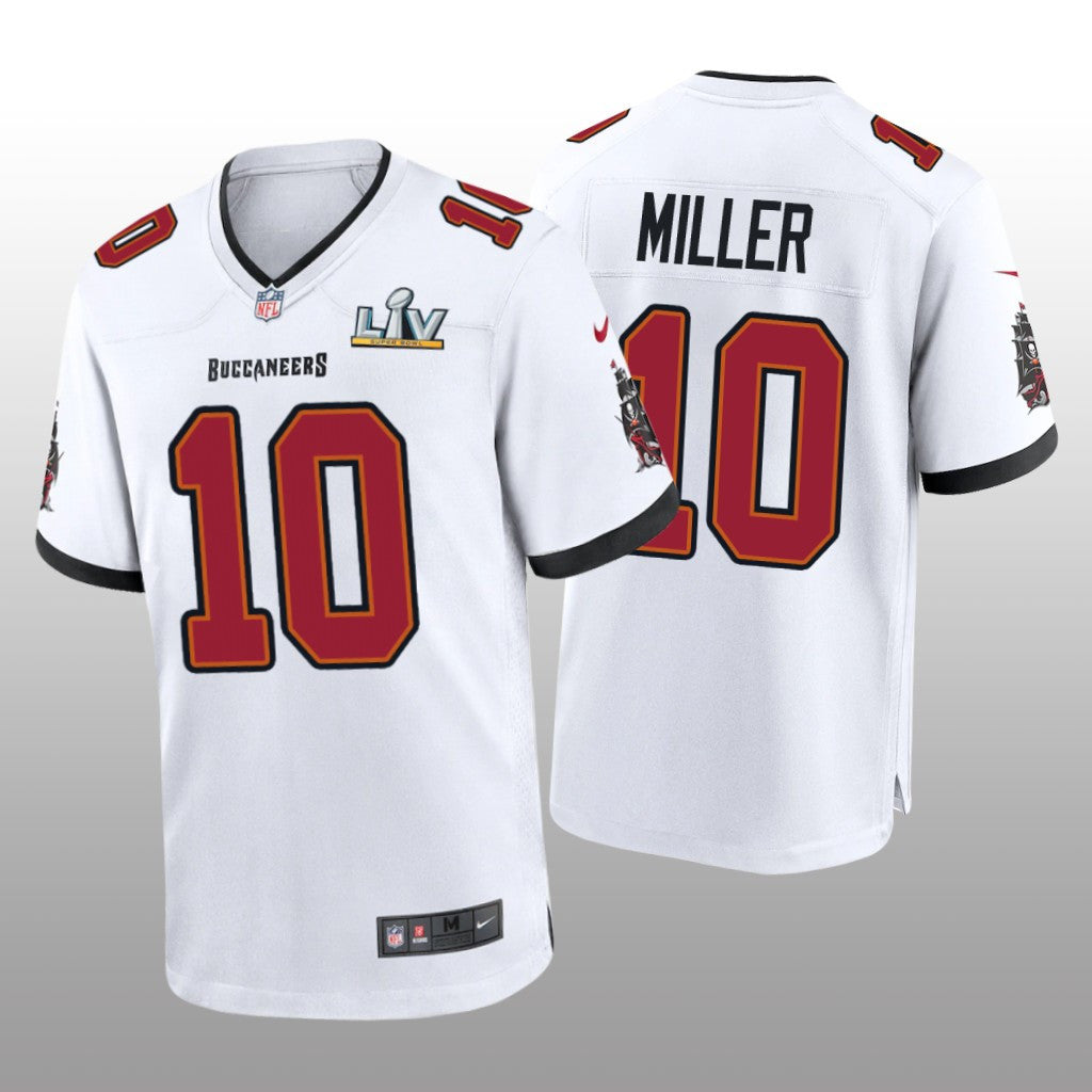 Tampa Bay Buccaneers Scotty Miller White Game Jersey Super Bowl LV Men's