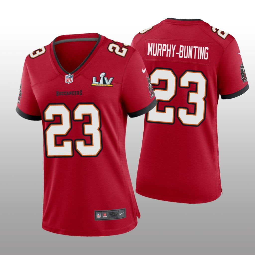 Tampa Bay Buccaneers Sean Murphy-Bunting Red Game Jersey Super Bowl LV Women's