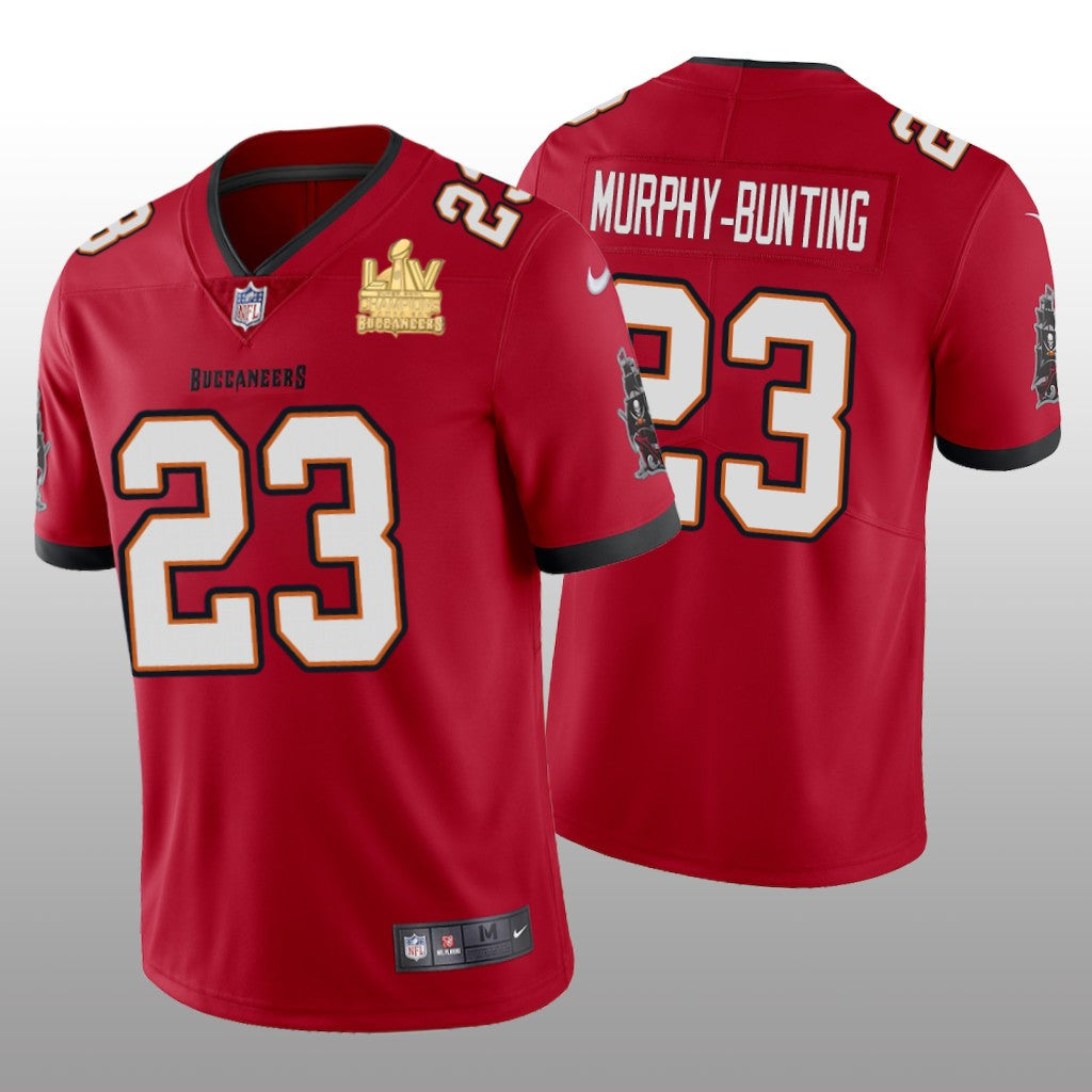 Tampa Bay Buccaneers Sean Murphy-Bunting Red Vapor Limited Jersey Super Bowl LV Champions Men's
