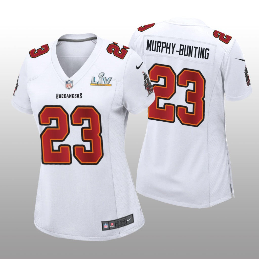 Tampa Bay Buccaneers Sean Murphy-Bunting White Game Fashion Jersey Super Bowl LV Women's