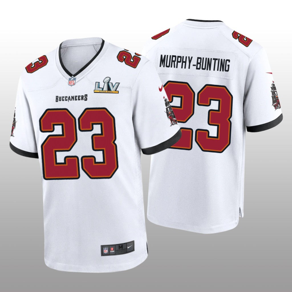 Tampa Bay Buccaneers Sean Murphy-Bunting White Game Jersey Super Bowl LV Men's