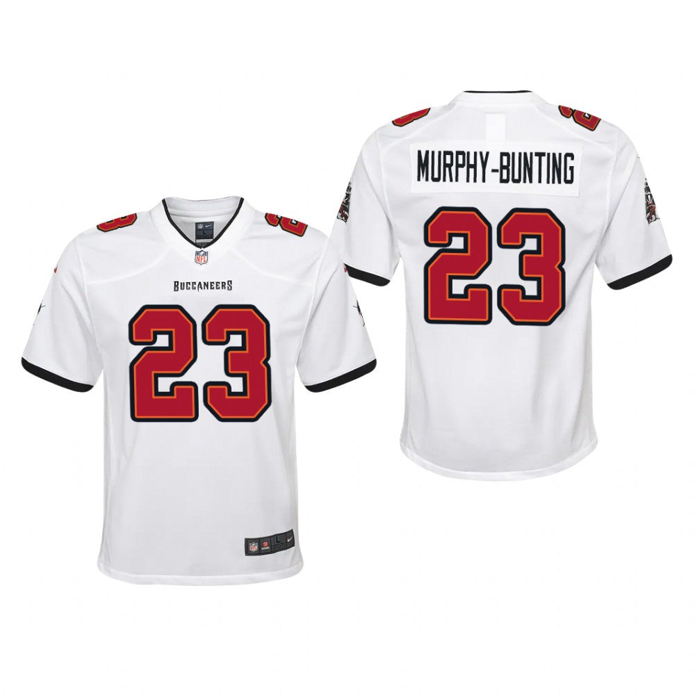 Tampa Bay Buccaneers Sean Murphy-Bunting White Jersey Game Youth