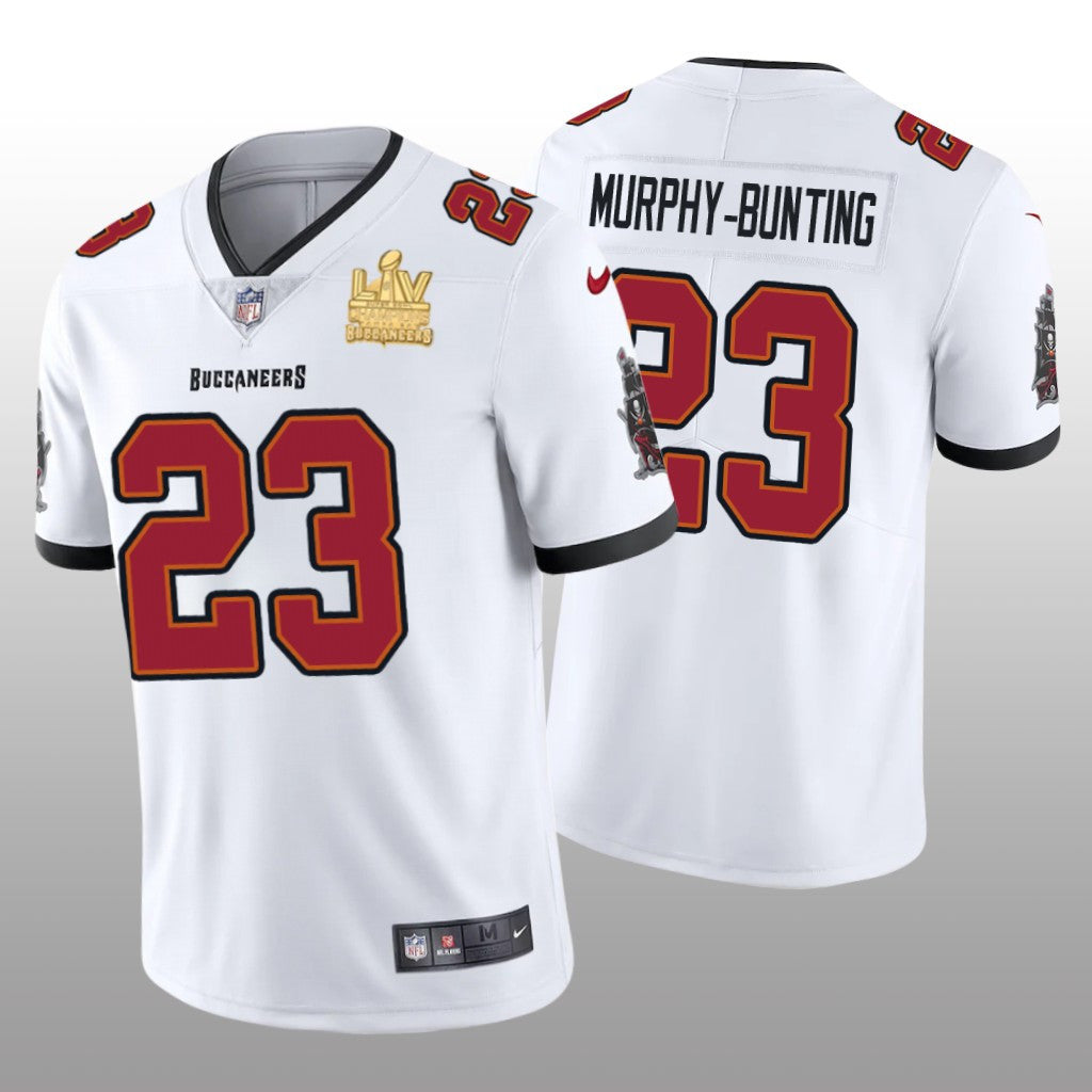 Tampa Bay Buccaneers Sean Murphy-Bunting White Vapor Limited Jersey Super Bowl LV Champions Men's