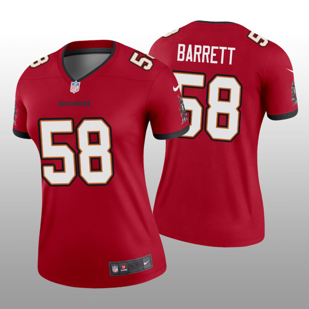 Tampa Bay Buccaneers Shaquil Barrett Red Jersey Legend Women's