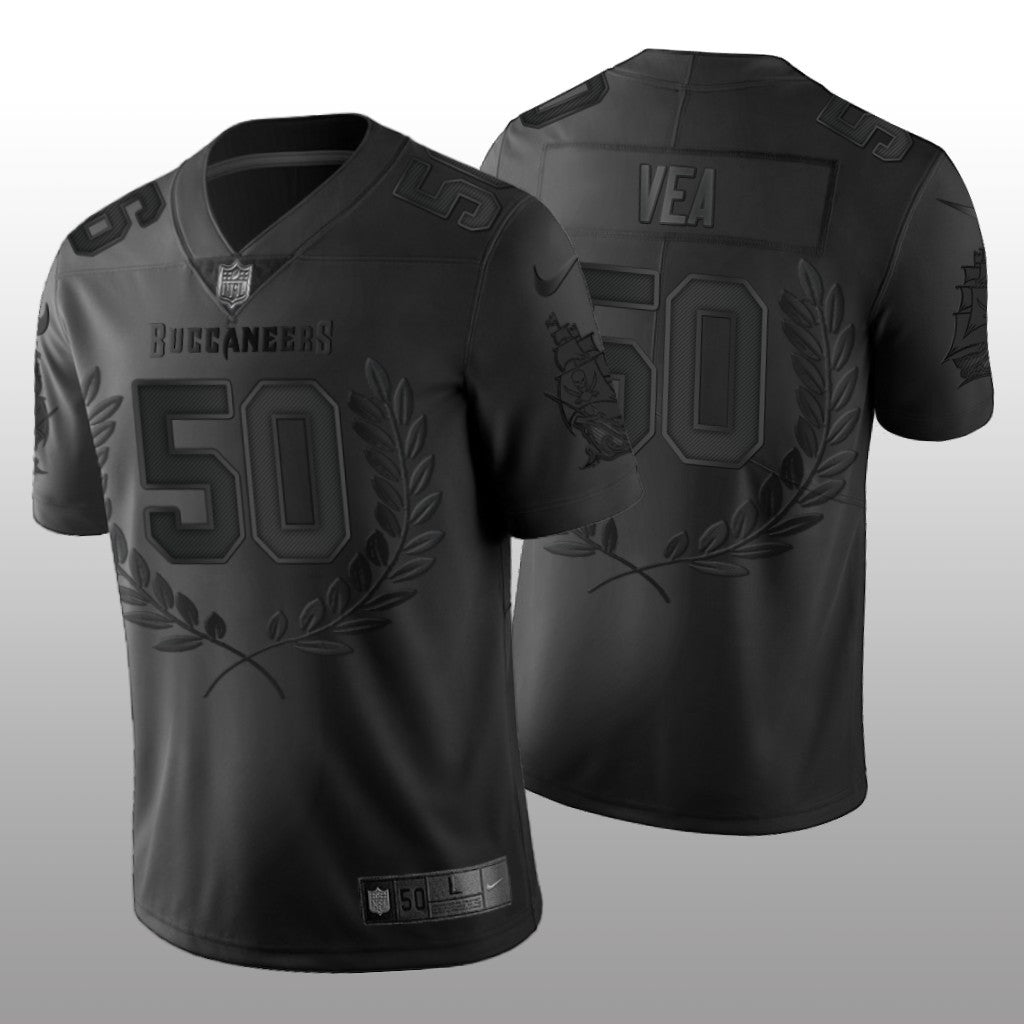 Tampa Bay Buccaneers Vita Vea Black Jersey Vapor Limited