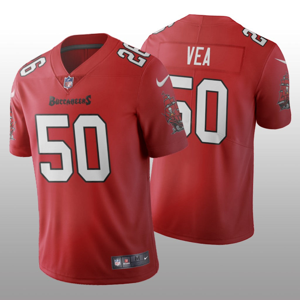 Tampa Bay Buccaneers Vita Vea Red Jersey Vapor Limited Men's