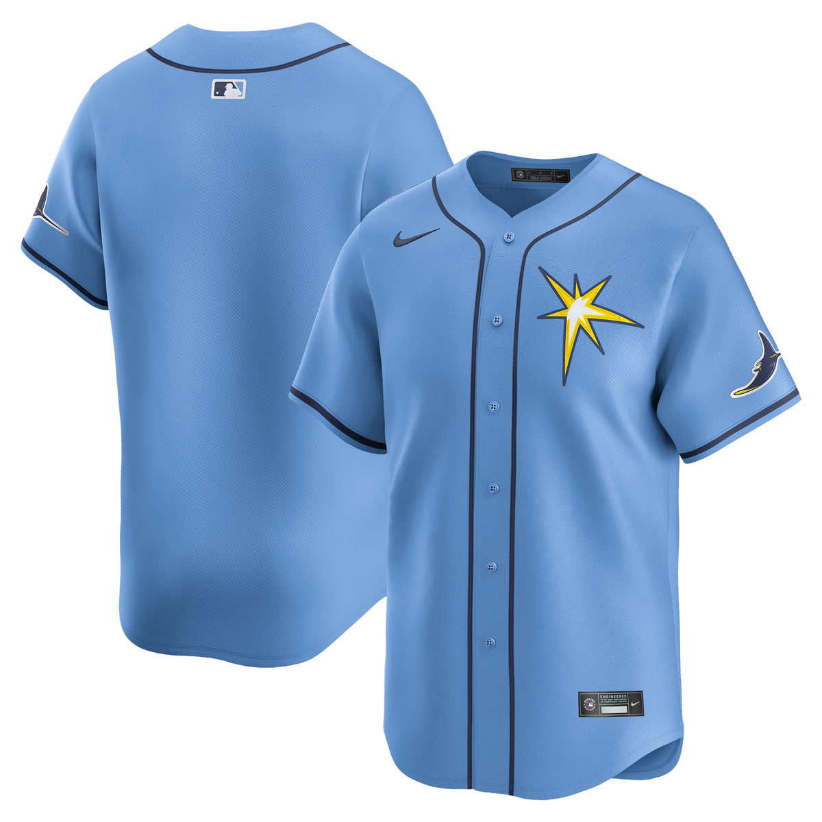 Tampa Bay Rays Nike Alternate Limited Jersey Light Blue