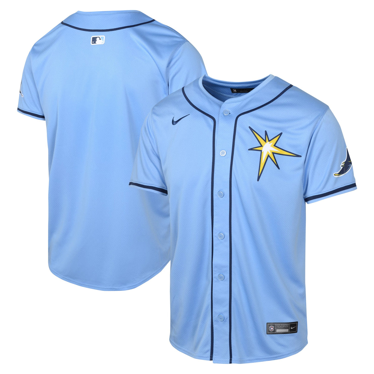 Tampa Bay Rays Nike Youth Alternate Limited Jersey Light Blue