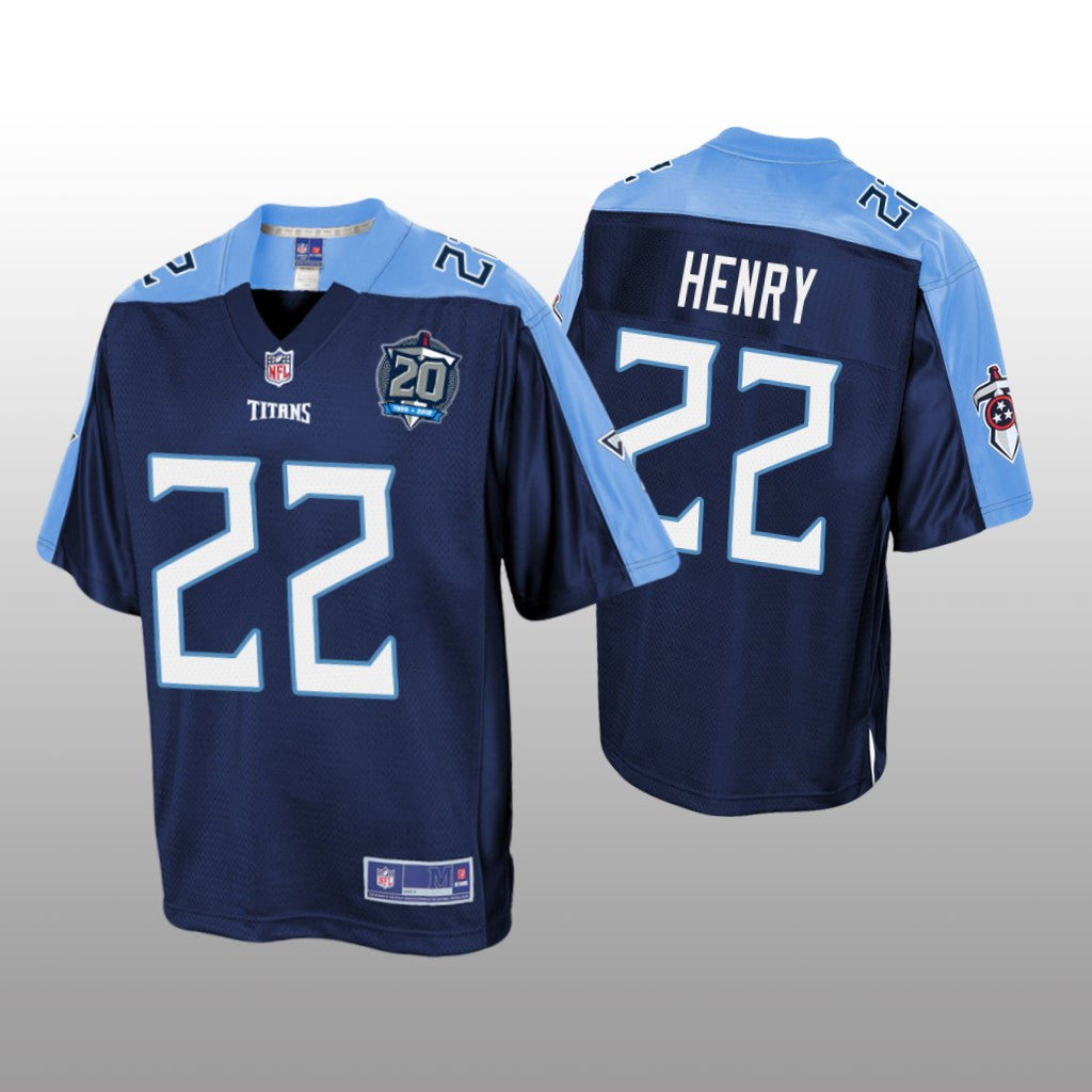 Tennessee Titans #22 Navy Derrick Henry Pro Line Jersey Youth