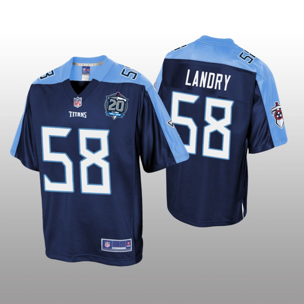Tennessee Titans #58 Navy Harold Landry Pro Line Jersey Youth
