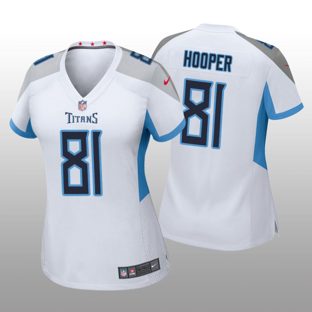 Tennessee Titans Austin Hooper White Jersey Game Women's