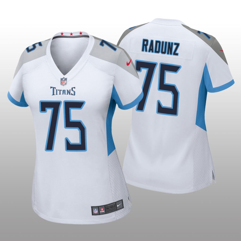 Tennessee Titans Dillon Radunz White Jersey Game Women's