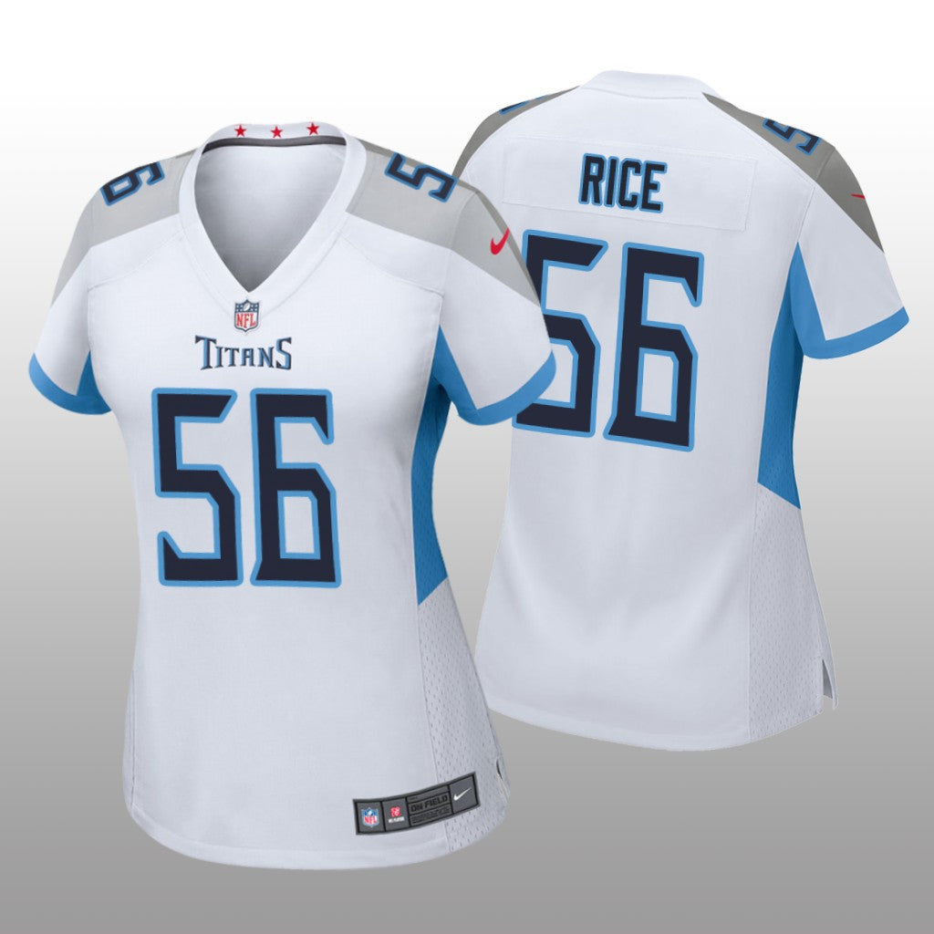 Tennessee Titans Monty Rice White Jersey Game Women's