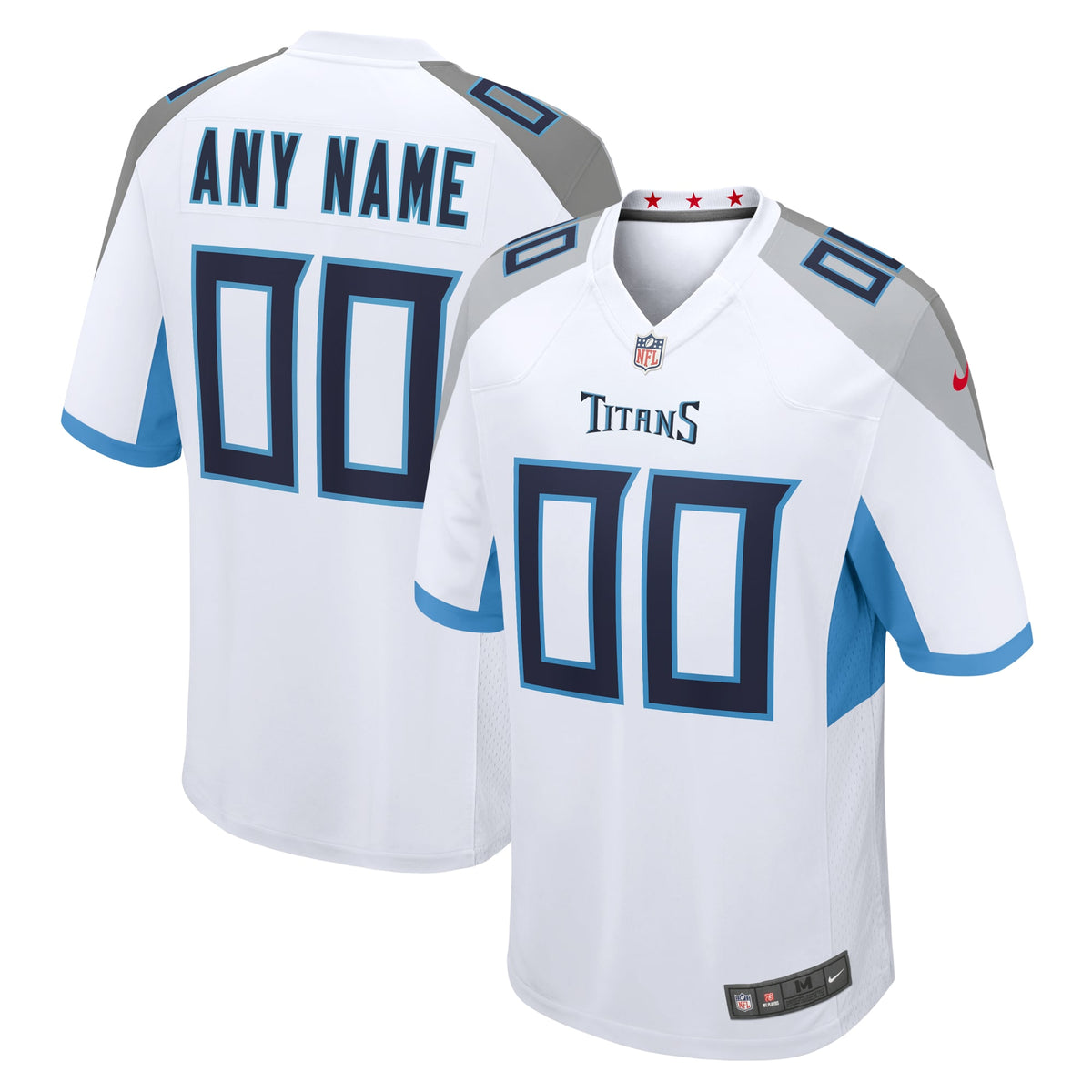Tennessee Titans Nike Custom Game Jersey White