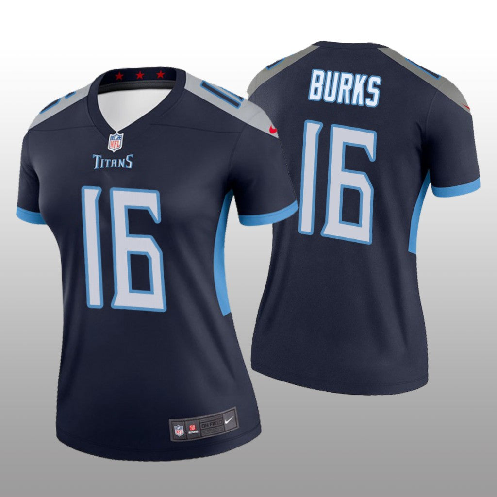 Tennessee Titans Treylon Burks Navy Jersey Legend Women's