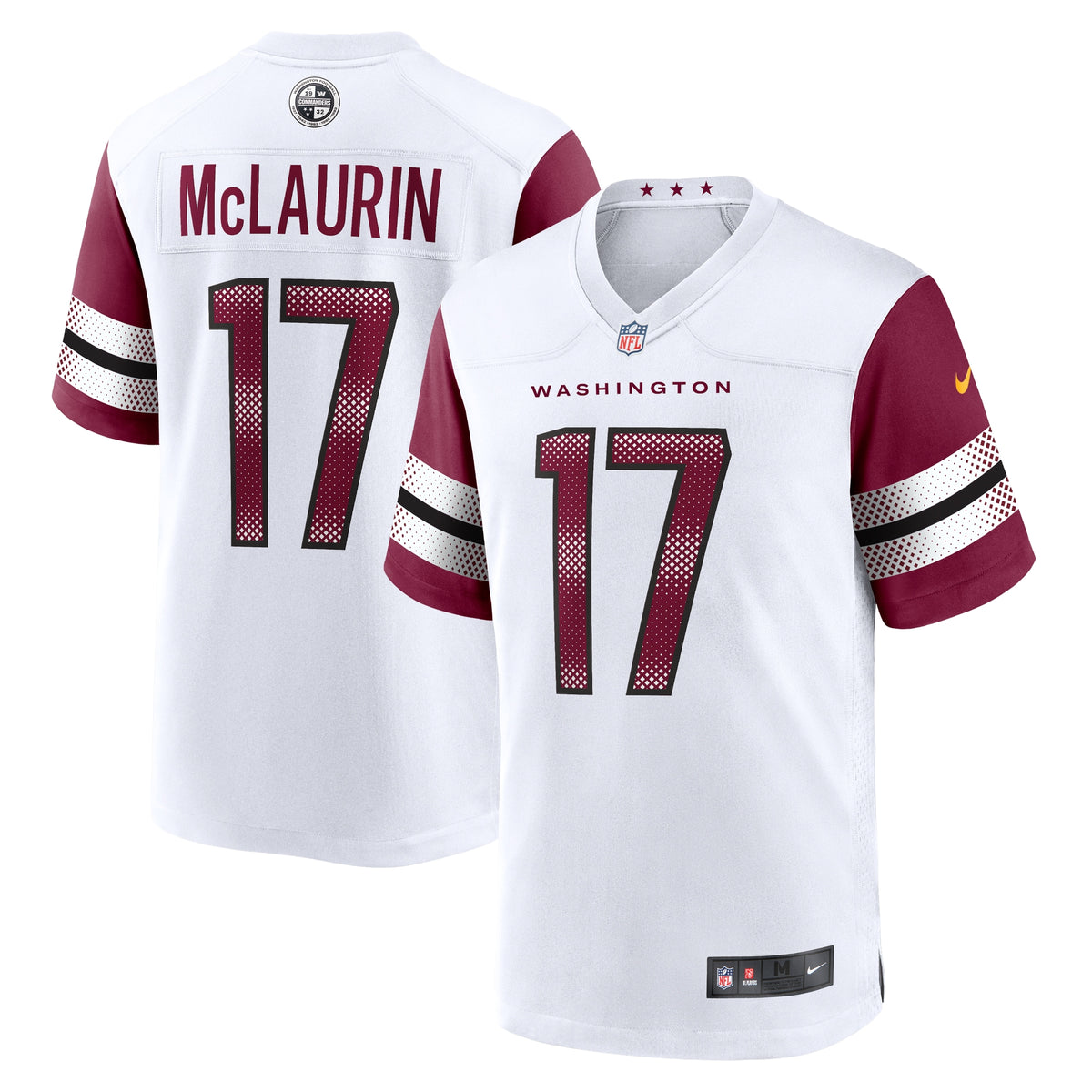 Terry McLaurin Washington Commanders Nike Game Jersey White
