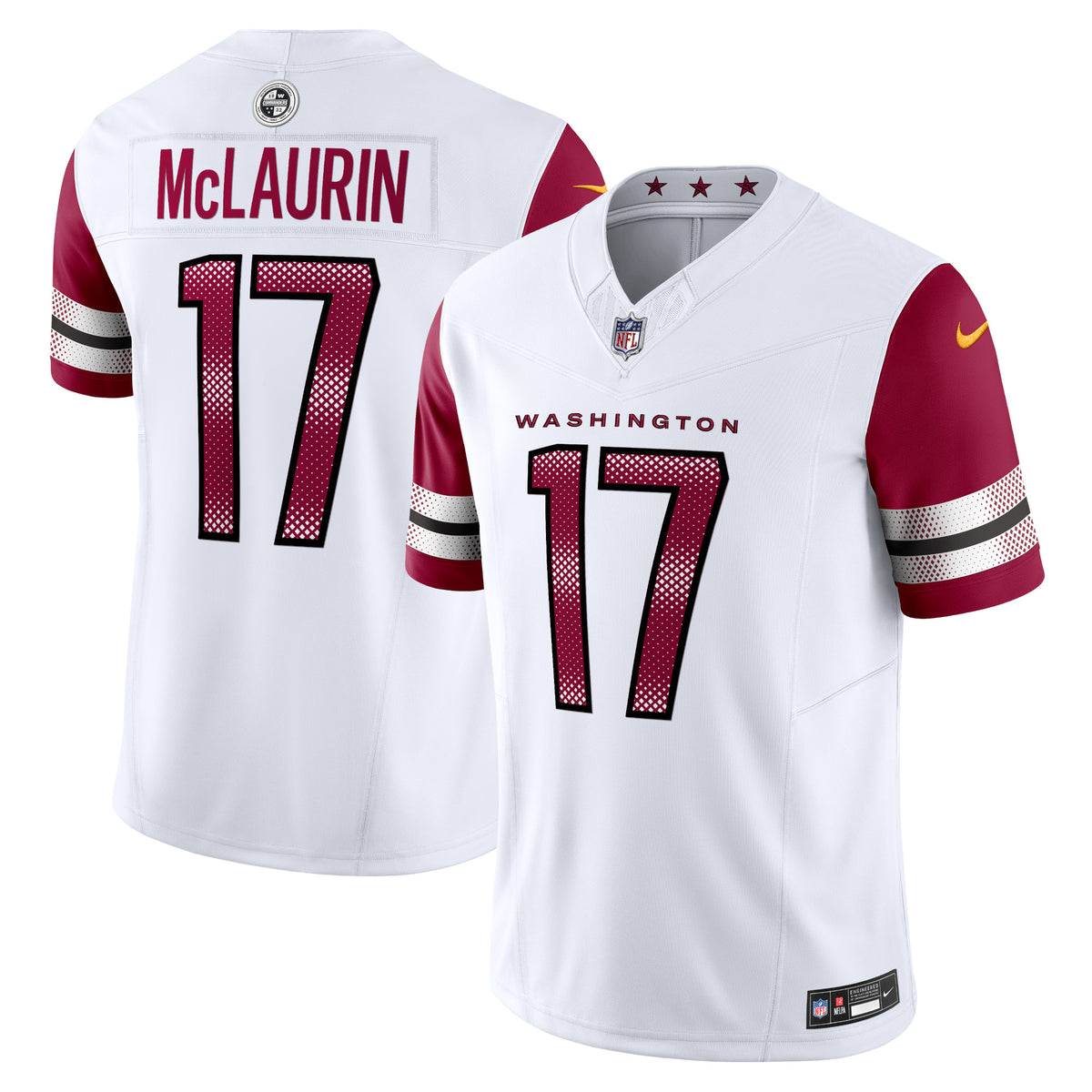 Terry McLaurin Washington Commanders Nike Vapor F.U.S.E. Limited Jersey White