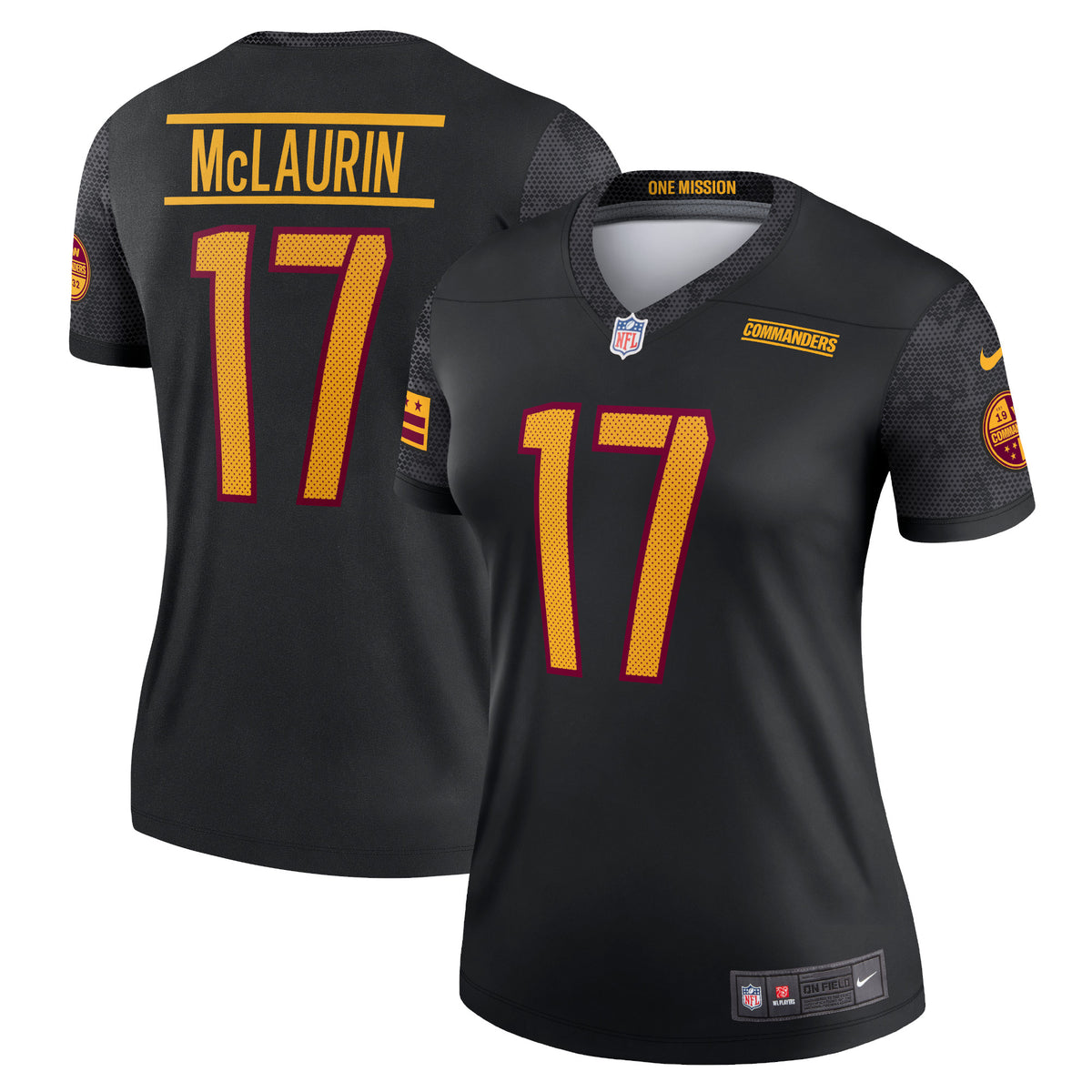 Terry McLaurin Washington Commanders Nike Women's Alternate Legend Jersey Black